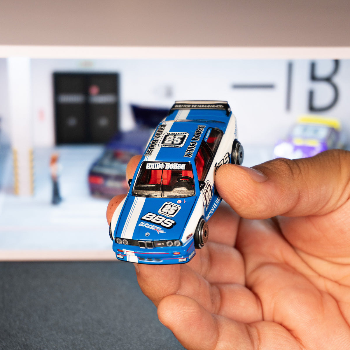 BMW M3 Kaido Touring Champ V1 – Blue/White