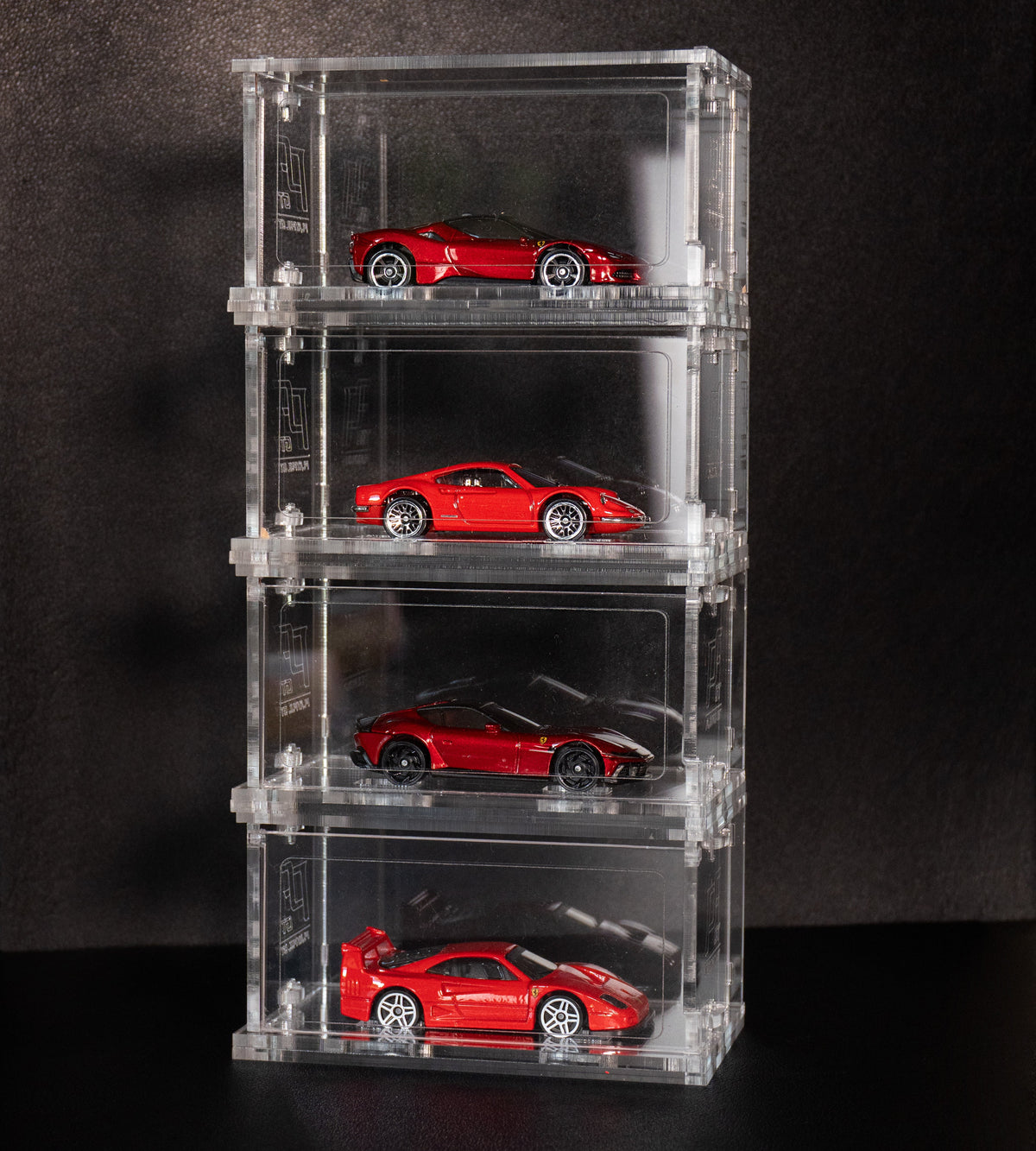 Exhibidor de Acrílico Stackable Premium 1:64 – Playful Edition