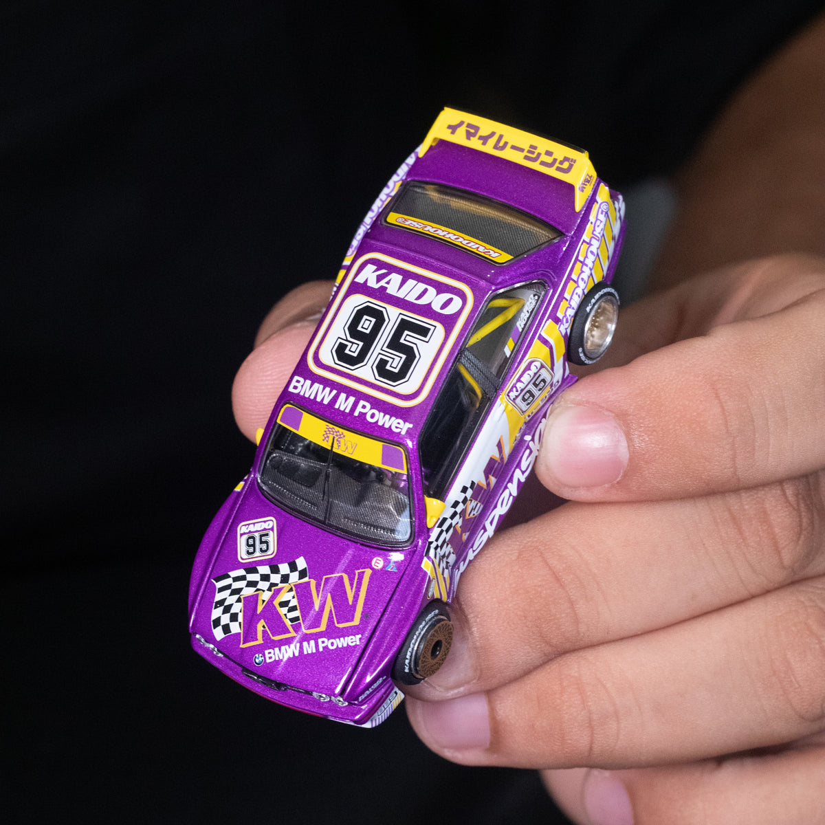 BMW M3 Kaido KW V1 – Purple