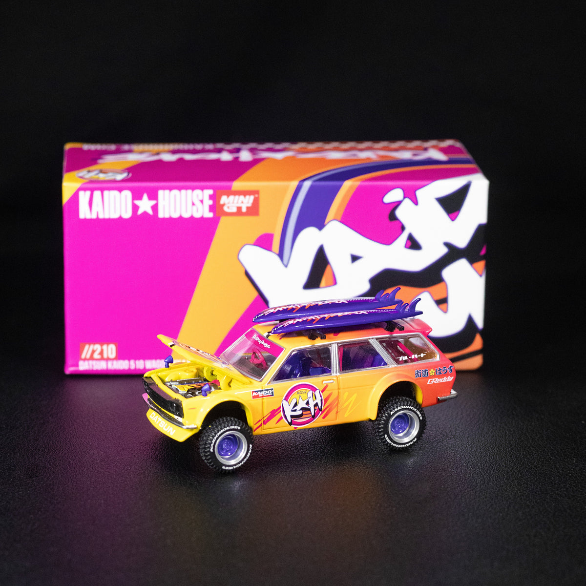 Datsun KAIDO 510 Wagon 4×4 Kaido ISLANDS V1- Orange
