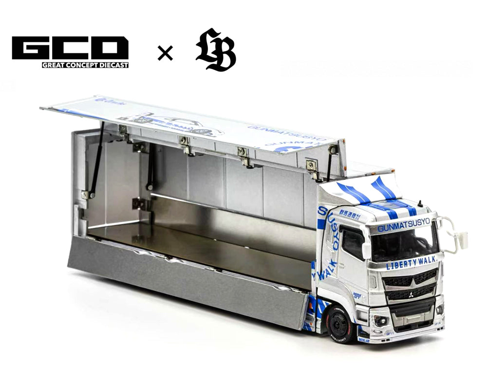 LBWK Mitsubishi Fuso Super Great Transporter TAS Special – Silver