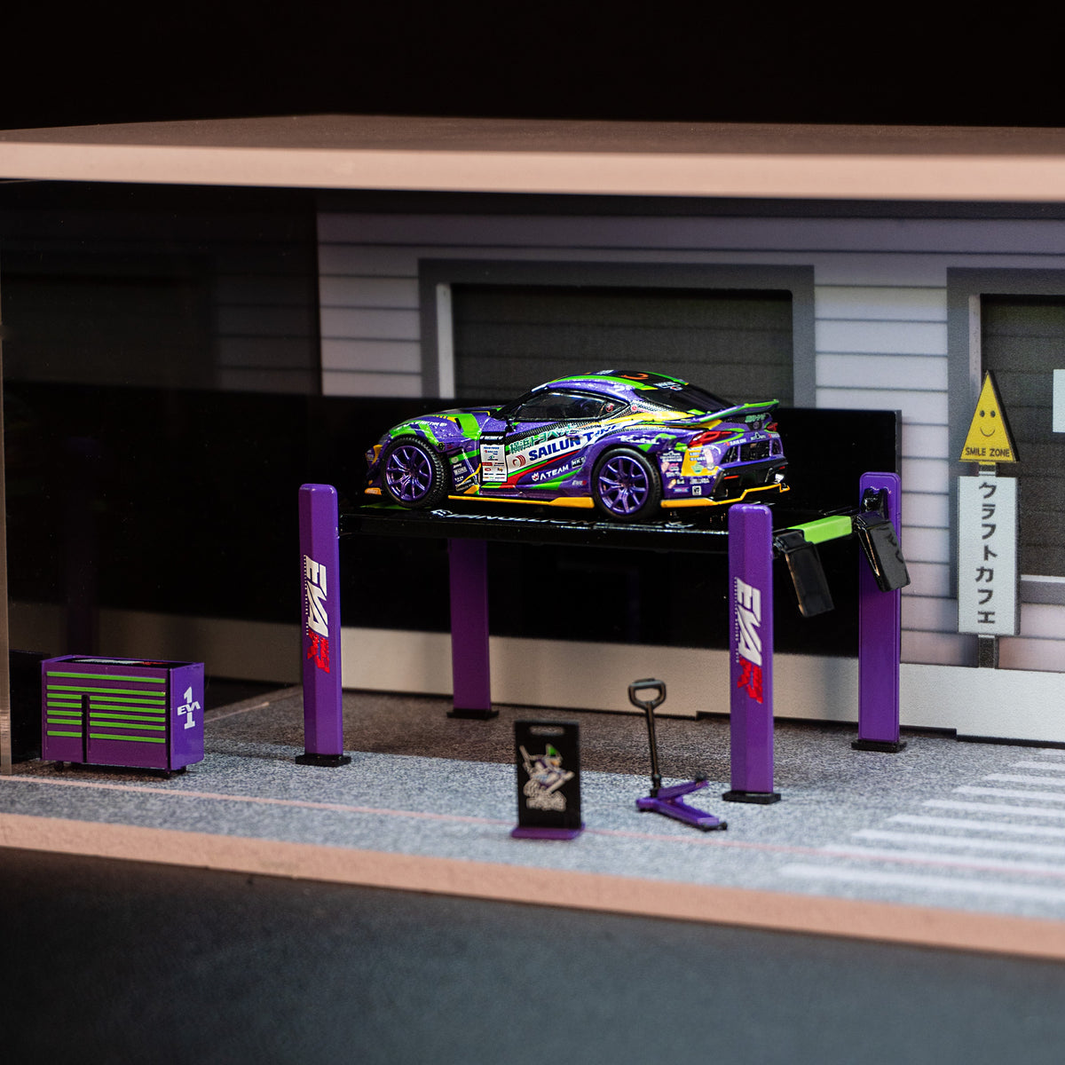 Toyota GR Supra KUHL 2021 D1GP EVANGELION RACING 2021