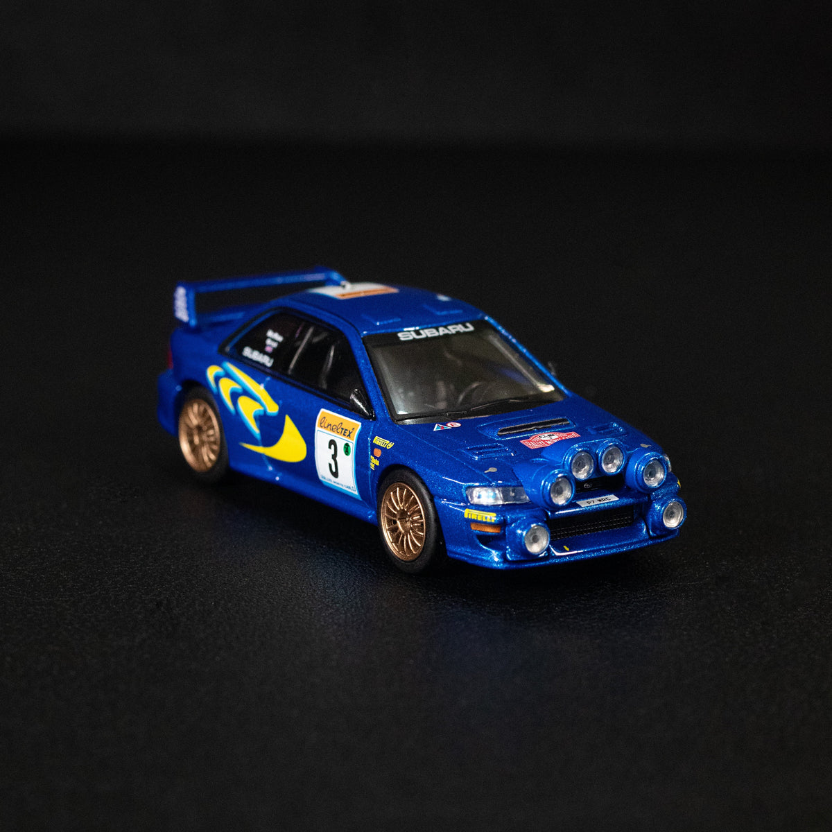 Subaru Impreza WRC98 1998 Rally Monte-Carlo 3rd Place #3
