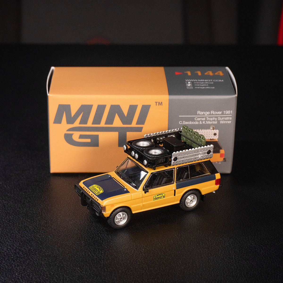 Range Rover 1981 Camel Trophy Sumatra C.Swoboda & K.Mentel Winner – Yellow