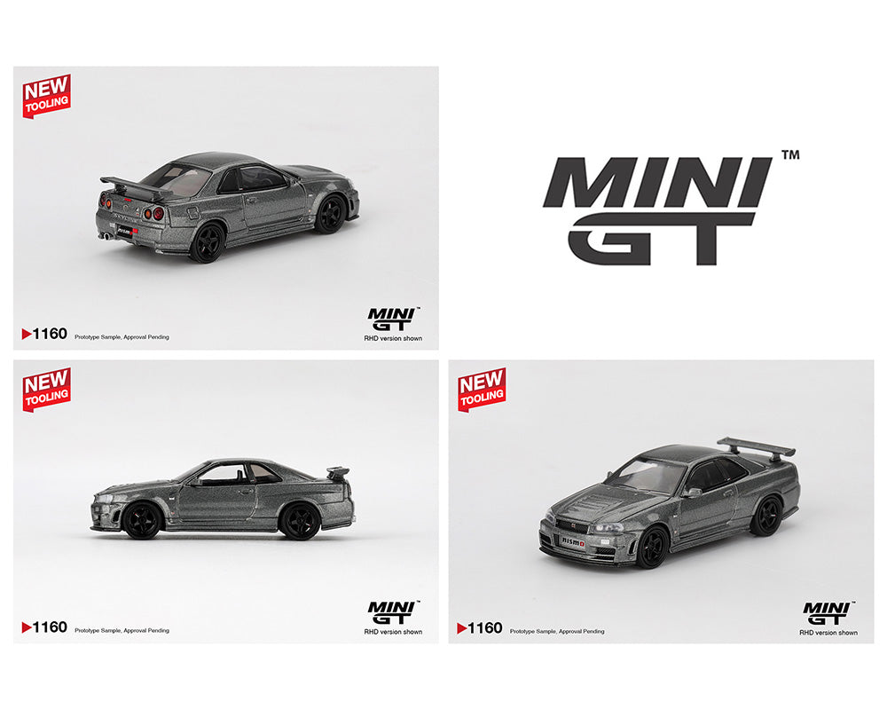 Nissan Skyline GT-R Dark Metal Gray (NISMO BNR34 CRS Version)