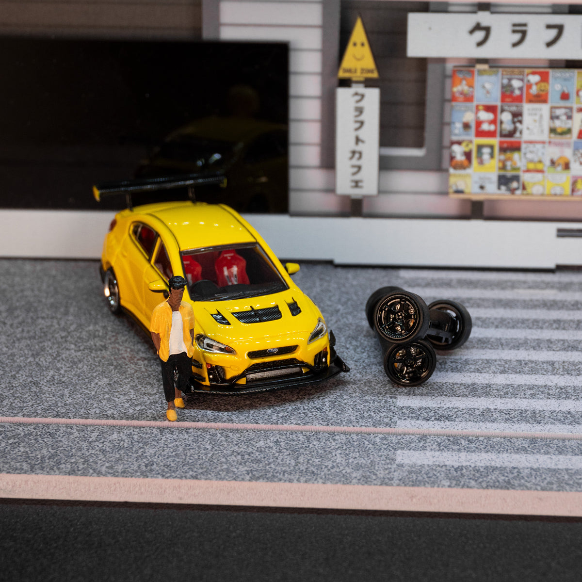 Subaru WRX Varis WideBody 2.0 – Yellow