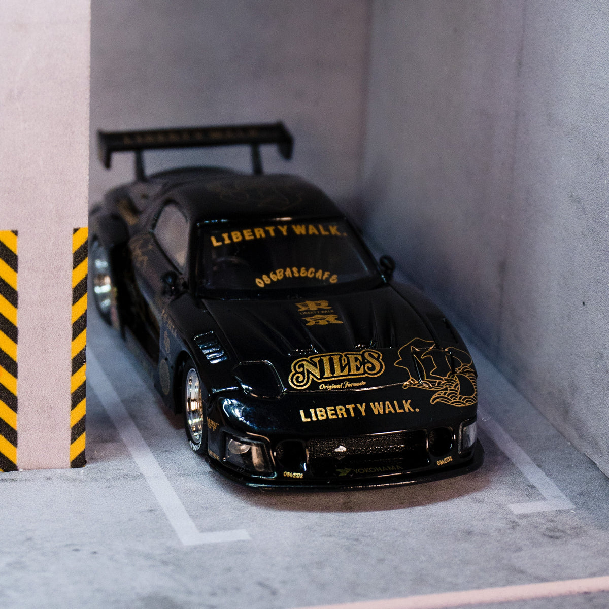 MAZDA RX-7 LB-Super Silhouette FD-NILES - Black