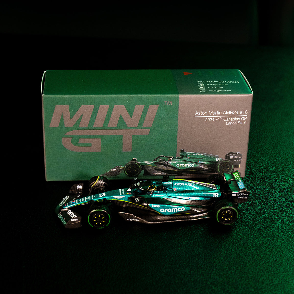 Aston Martin AMR24 #18 Lance Stroll 2024 F1 2024 Canadian GP