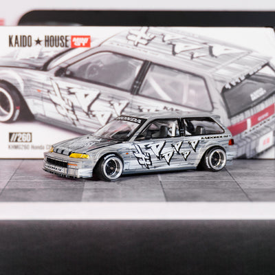 Honda Civic (EF) Kaido Manga V1 – Silver