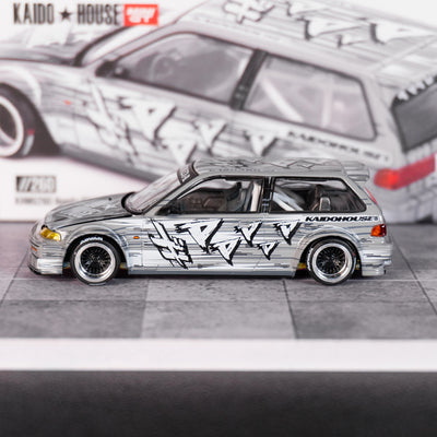 Honda Civic (EF) Kaido Manga V1 – Silver