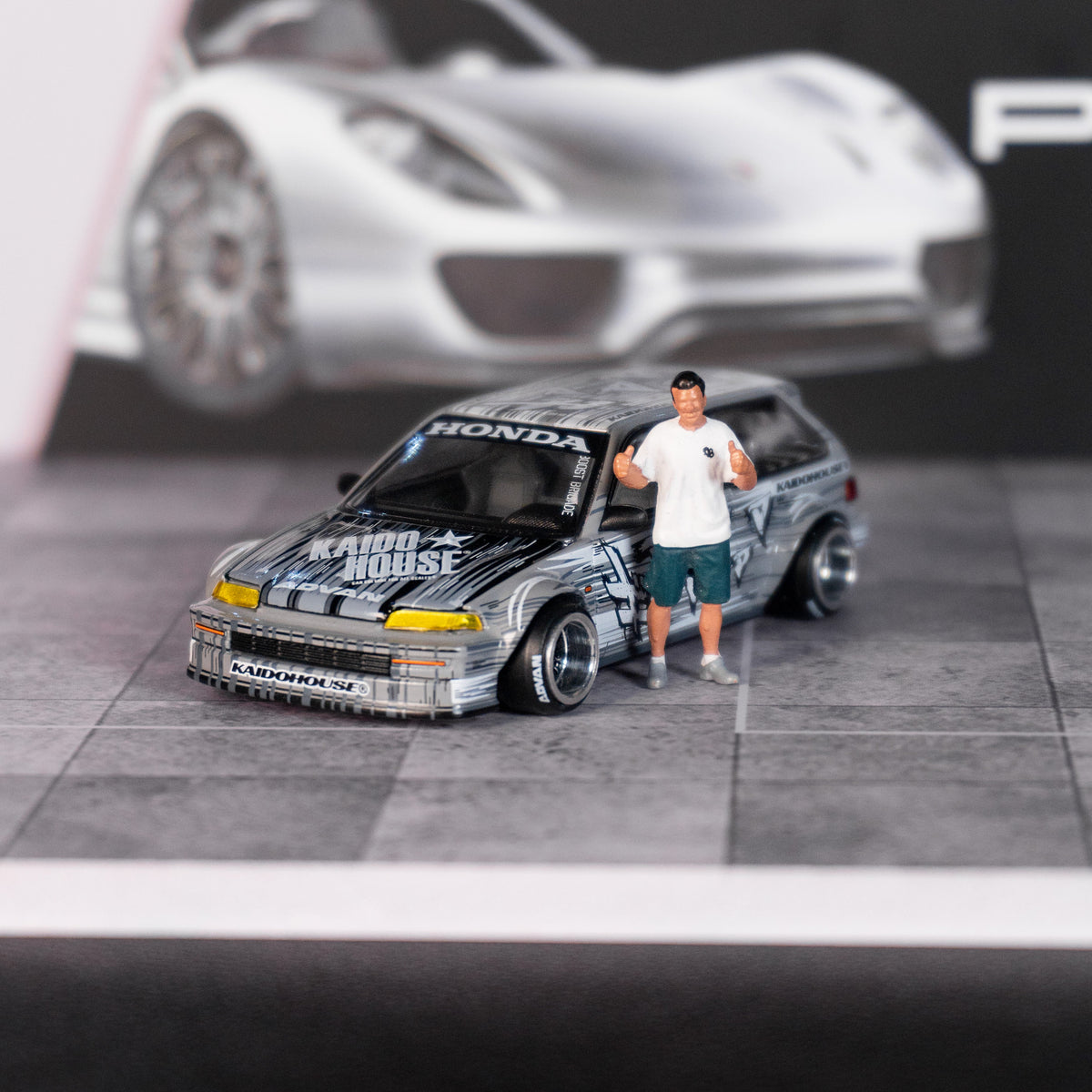 Honda Civic (EF) Kaido Manga V1 – Silver