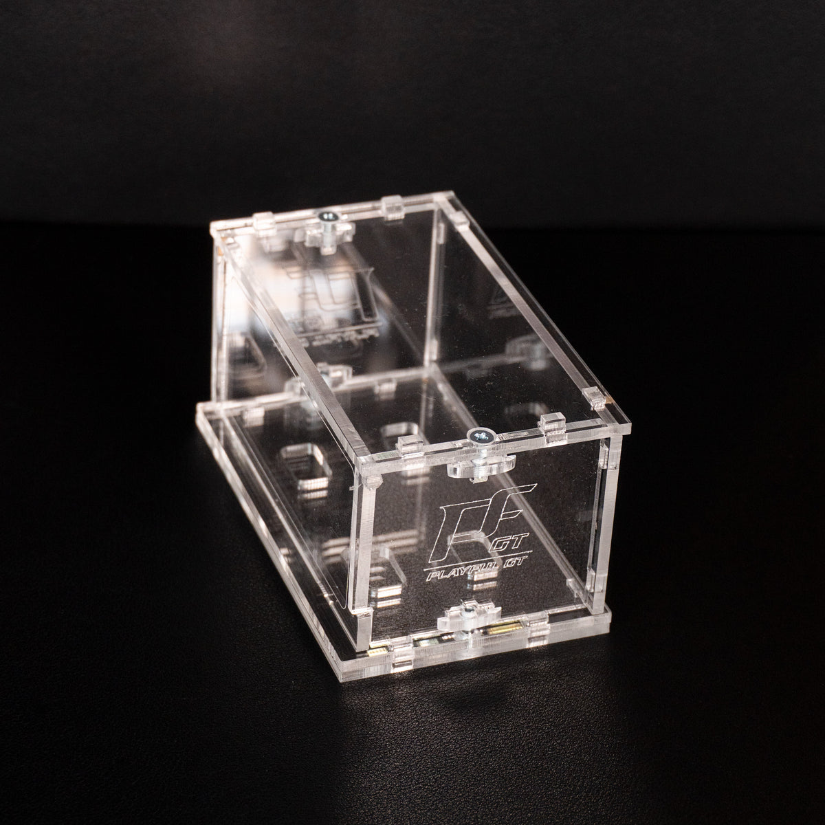 Exhibidor de Acrílico Stackable Premium 1:64 – Playful Edition