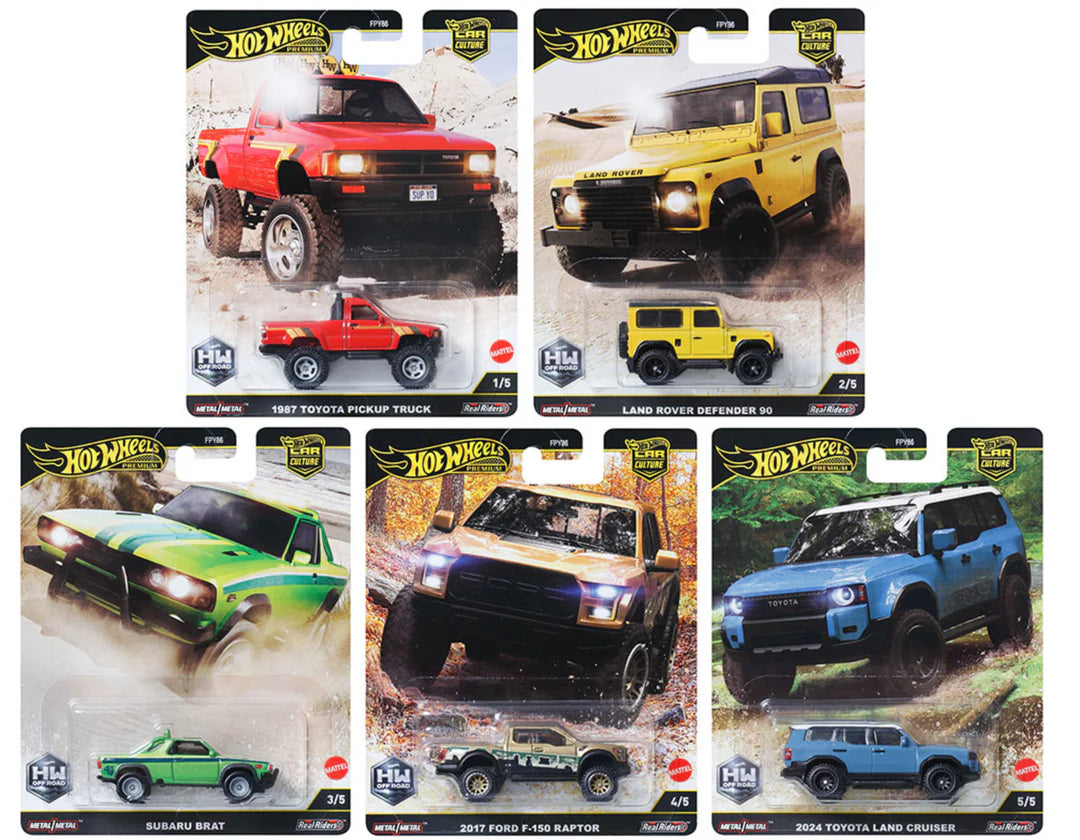 Hot Wheels Premium Car Culture 2024 H Case – HW Off Road