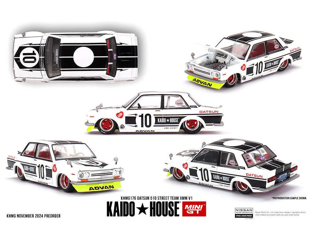 Datsun 510 Street Team XMM V1- White