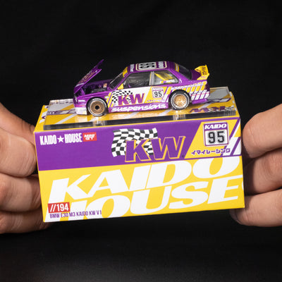 BMW M3 Kaido KW V1 – Purple