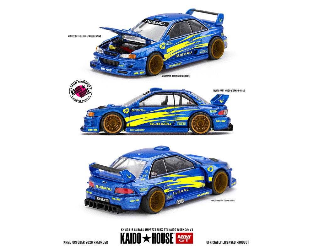 Subaru Impreza WRX STI KAIDO WORKS V1 – Blue