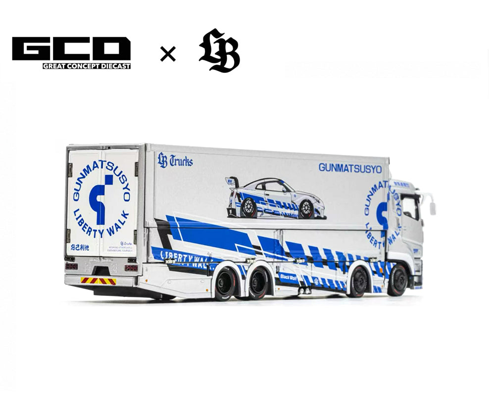 LBWK Mitsubishi Fuso Super Great Transporter TAS Special – Silver