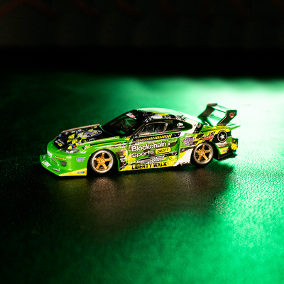 Nissan LB-Super Silhouette S15 SILVIA #555 V2 2024 – Green – Formula Drift Japan