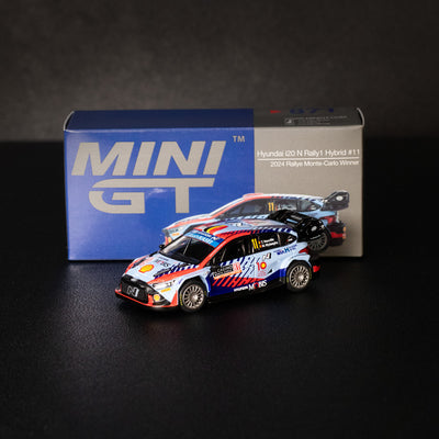 Hyundai i20 N Rally1 Hybrid #11 2024 Rallye Monte-Carlo Winner
