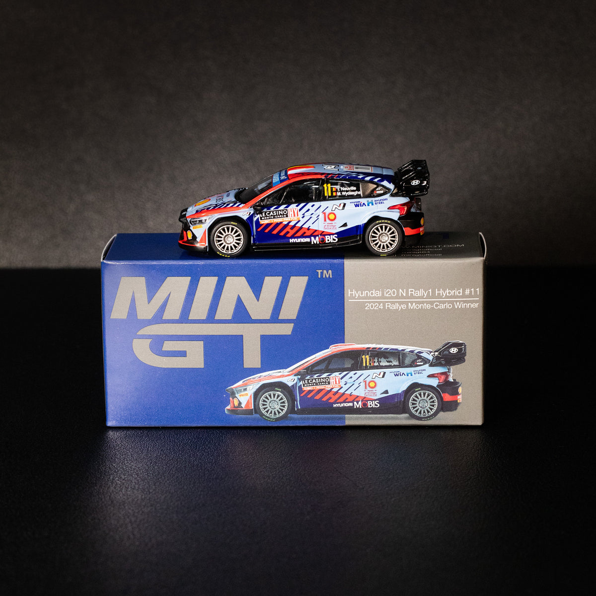 Hyundai i20 N Rally1 Hybrid #11 2024 Rallye Monte-Carlo Winner