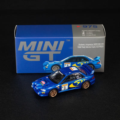 Subaru Impreza WRC98 1998 Rally Monte-Carlo 3rd Place #3
