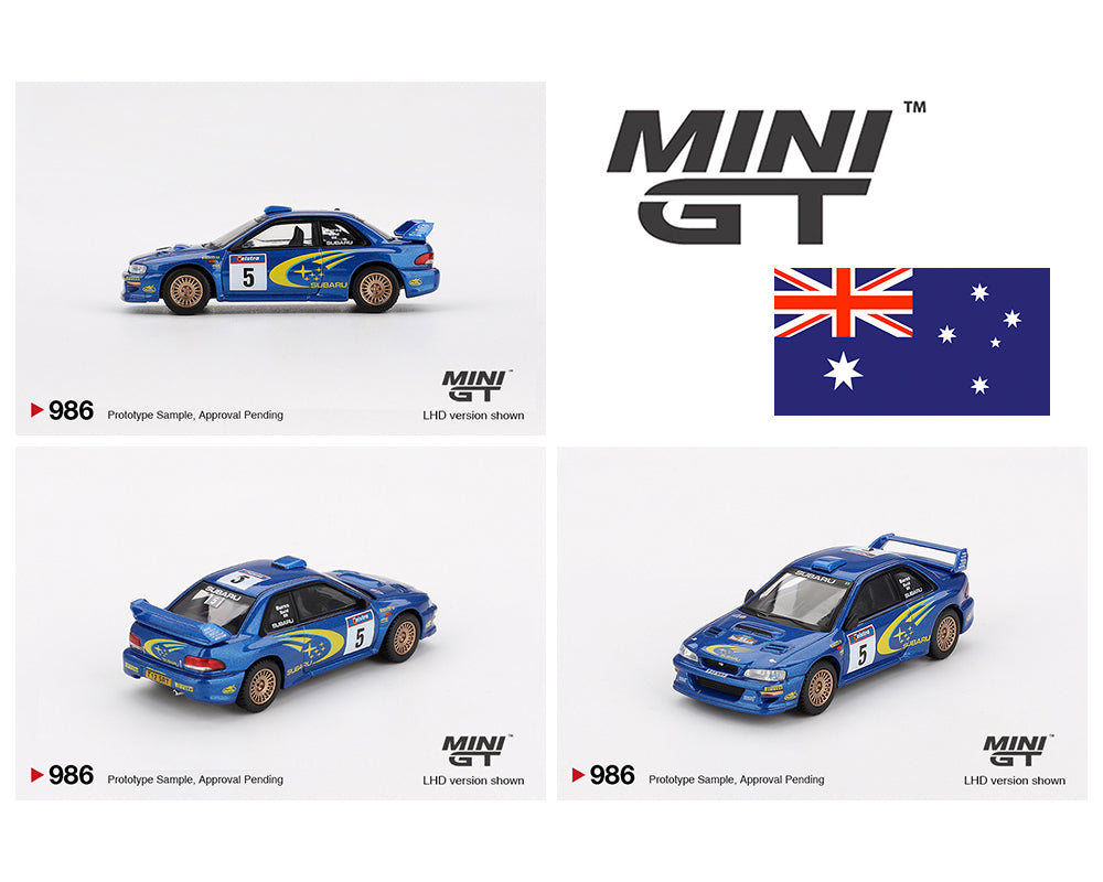 Subaru Impreza WRC99 – #5, Richard Burns / Robert Reid – Winner, 1999 Rally
