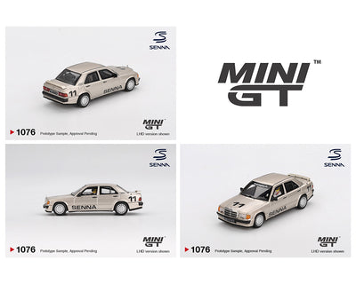Mercedes-Benz 190 E 2.3-16 #11 Ayrton Senna 1984 Nürburgring Race of Champions w/ Figure