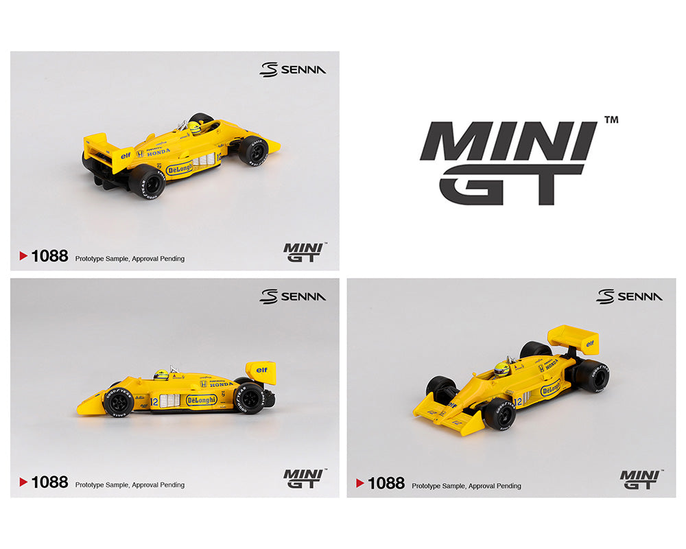 Lotus 99T #12 Ayrton Senna 1987 Monaco Grand Prix Winner