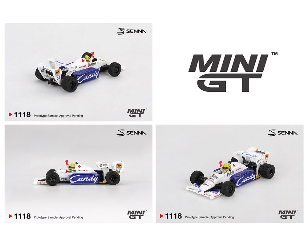 Toleman TG184 #19 Ayrton Senna 1984 Monaco Grand Prix 2nd Place