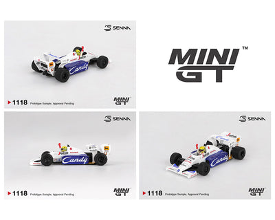 Toleman TG184 #19 Ayrton Senna 1984 Monaco Grand Prix 2nd Place