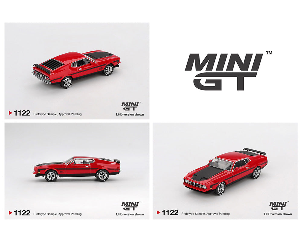 Ford Mustang Mach1 1971 - Race Red