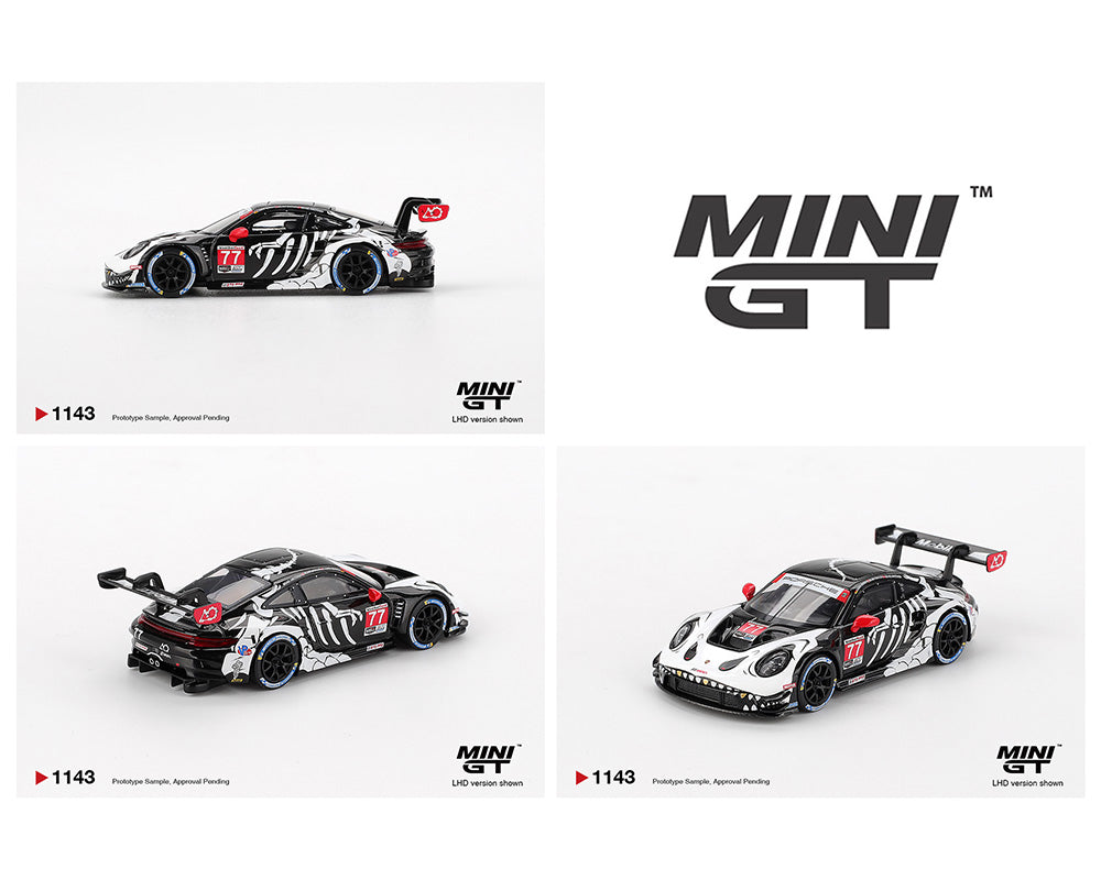 Porsche 911 GT3 R #77 AO Racing 2025 IMSA Petit Le Mans