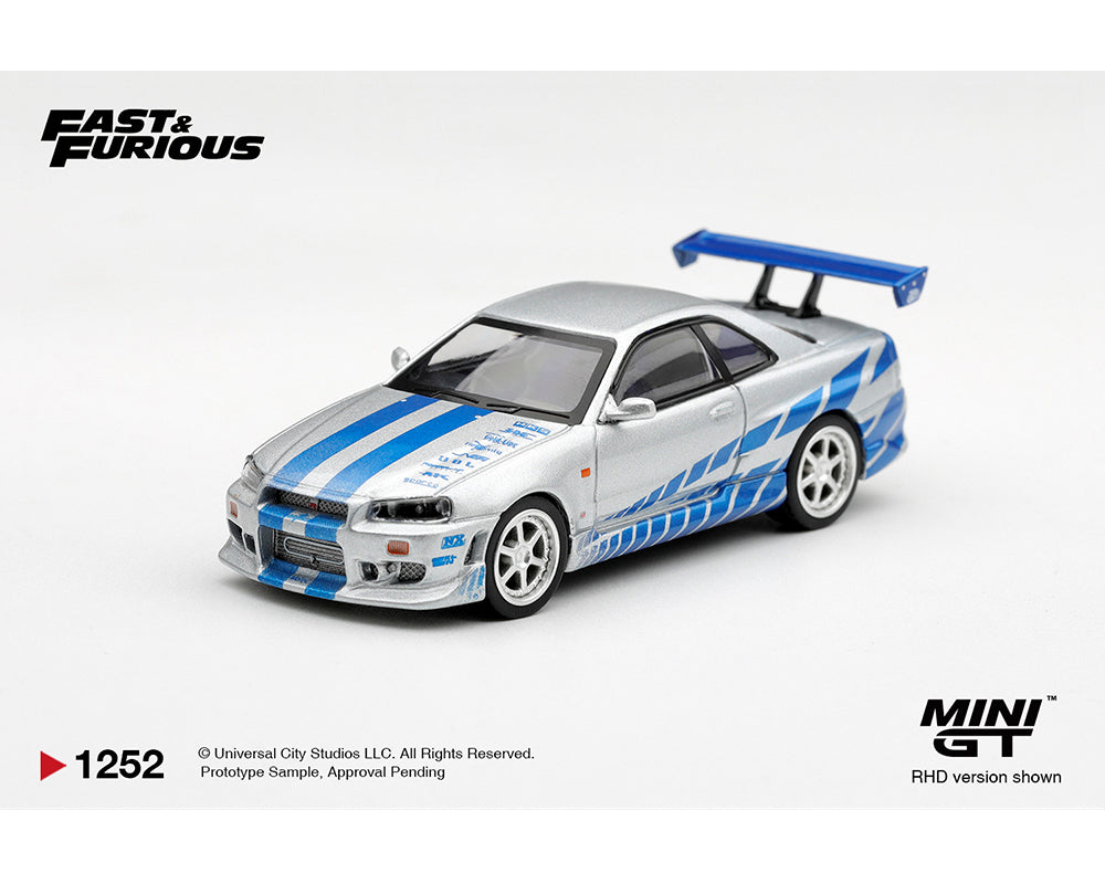 Nissan Skyline GT-R C-West “2 Fast 2 Furious” Brian O’Conner – Limited Edition