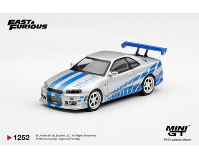 Nissan Skyline GT-R C-West “2 Fast 2 Furious” Brian O’Conner – Limited Edition