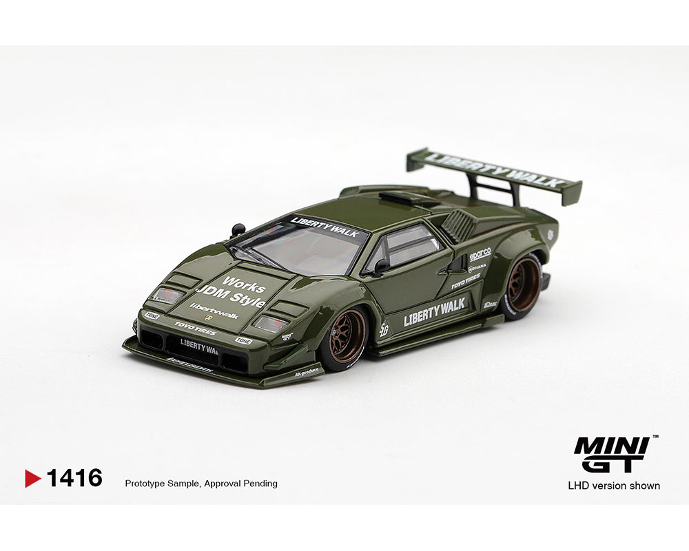 Lamborghini Countach LB-WORKS Army Green – Limited Edition