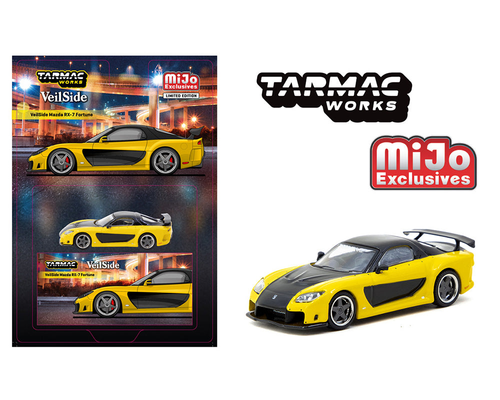 Mazda RX-7 VeilSide Fortune7- Yellow